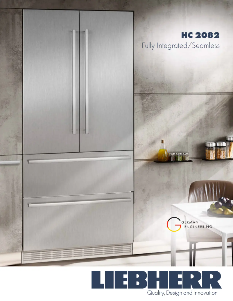 Page n°1 - Fiche technique Liebherr HC 2082