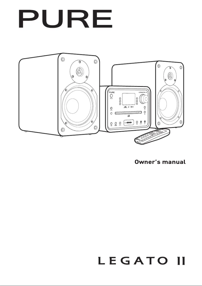 Page 1 of the manual User Manual Pure Legato 2