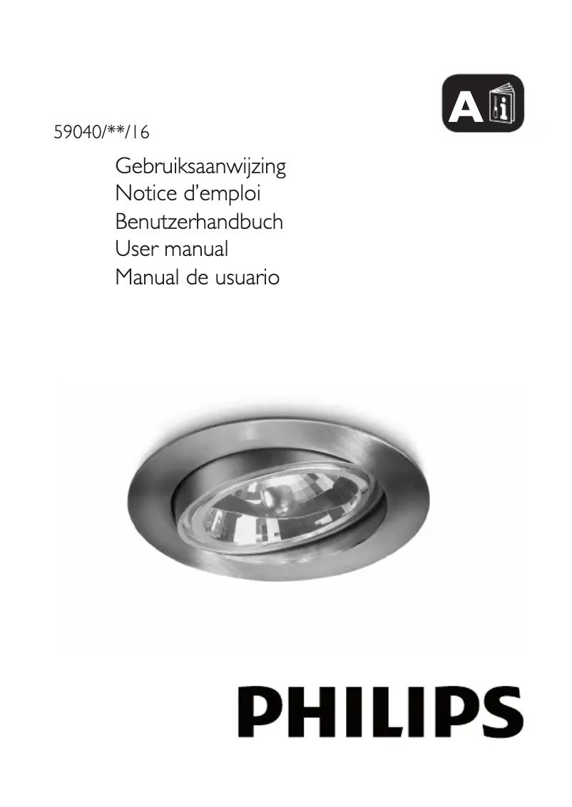 Imagen de la primera página del manual del dispositivo Smartspot 590401716