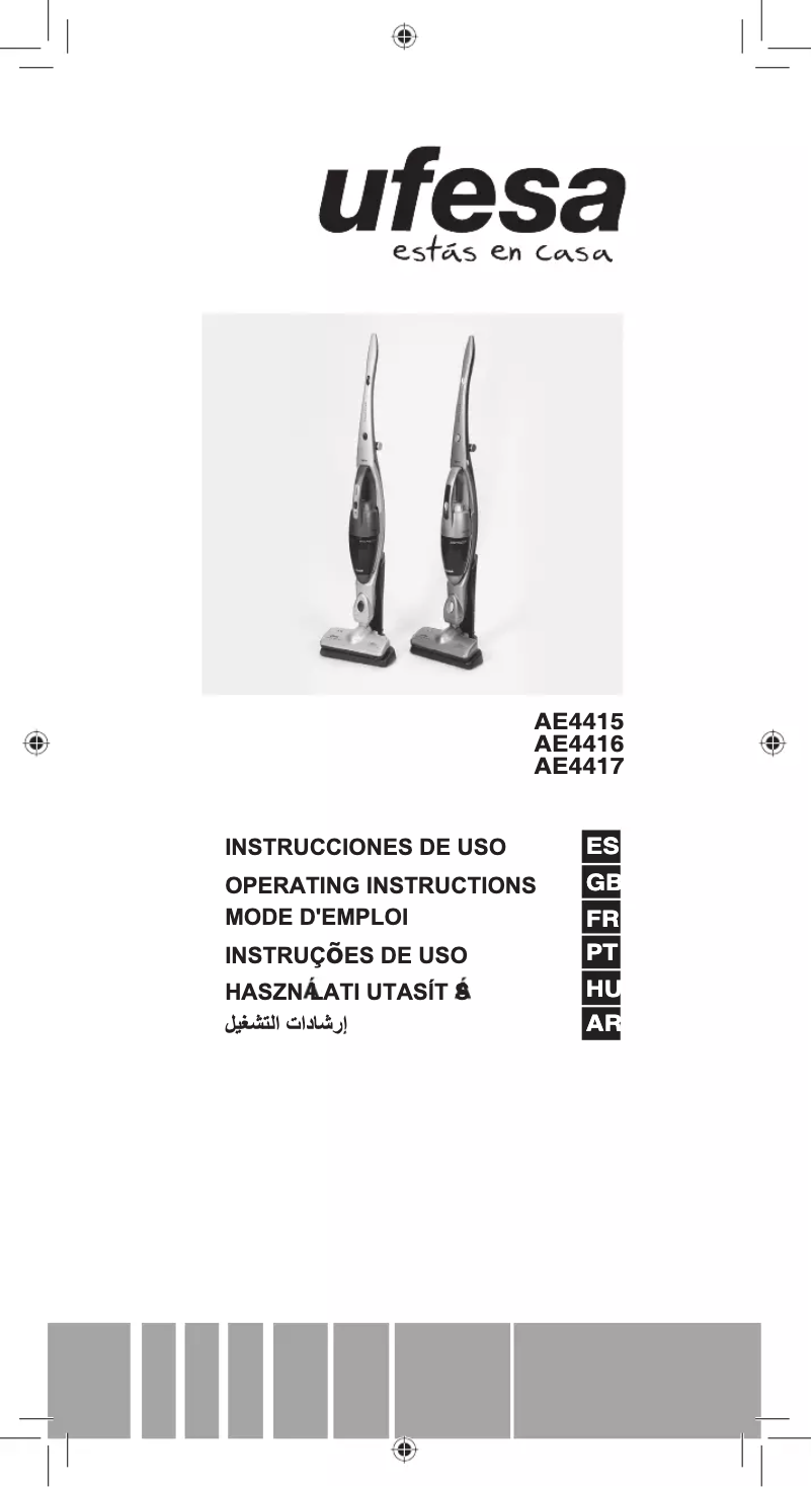 Página 1 del manual Manual de usuario Ufesa AE4415
