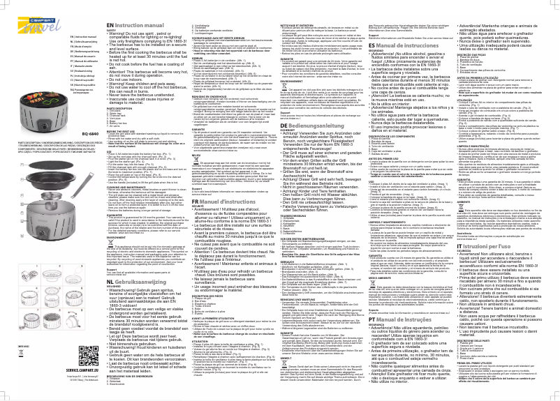 Page 1 de la notice Manuel utilisateur TriStar BQ-6840