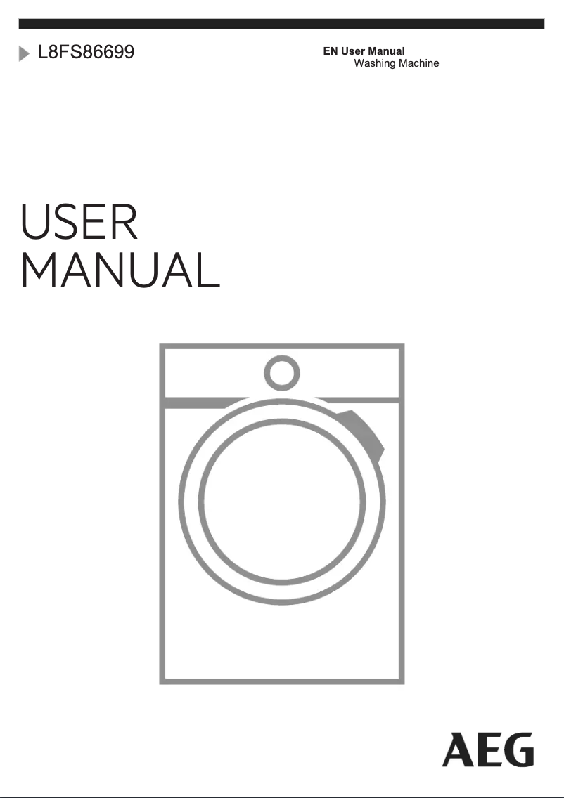 Image de la première page du manuel de l'appareil L8FS86699