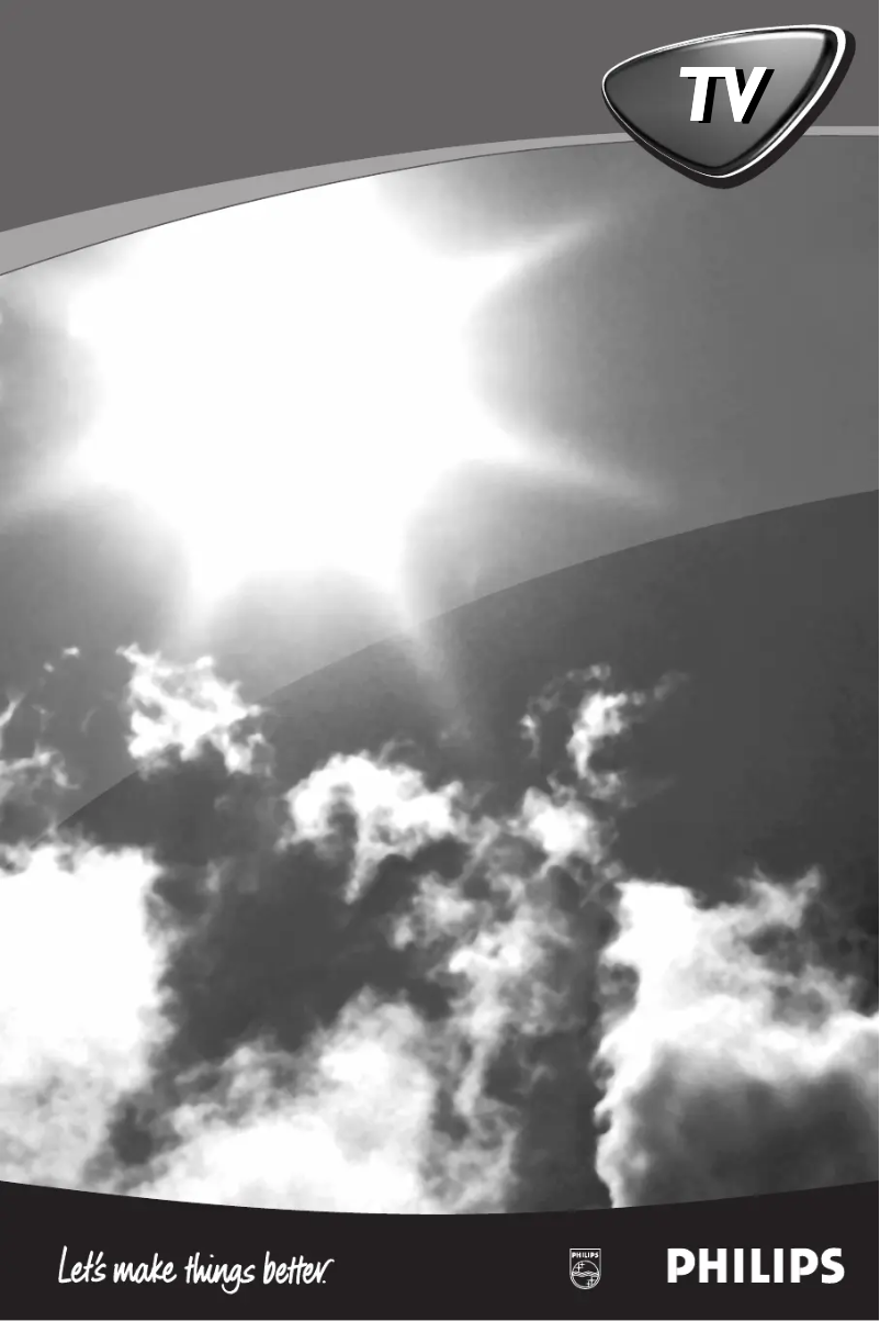 Image de la première page du manuel de l'appareil 36PW9308