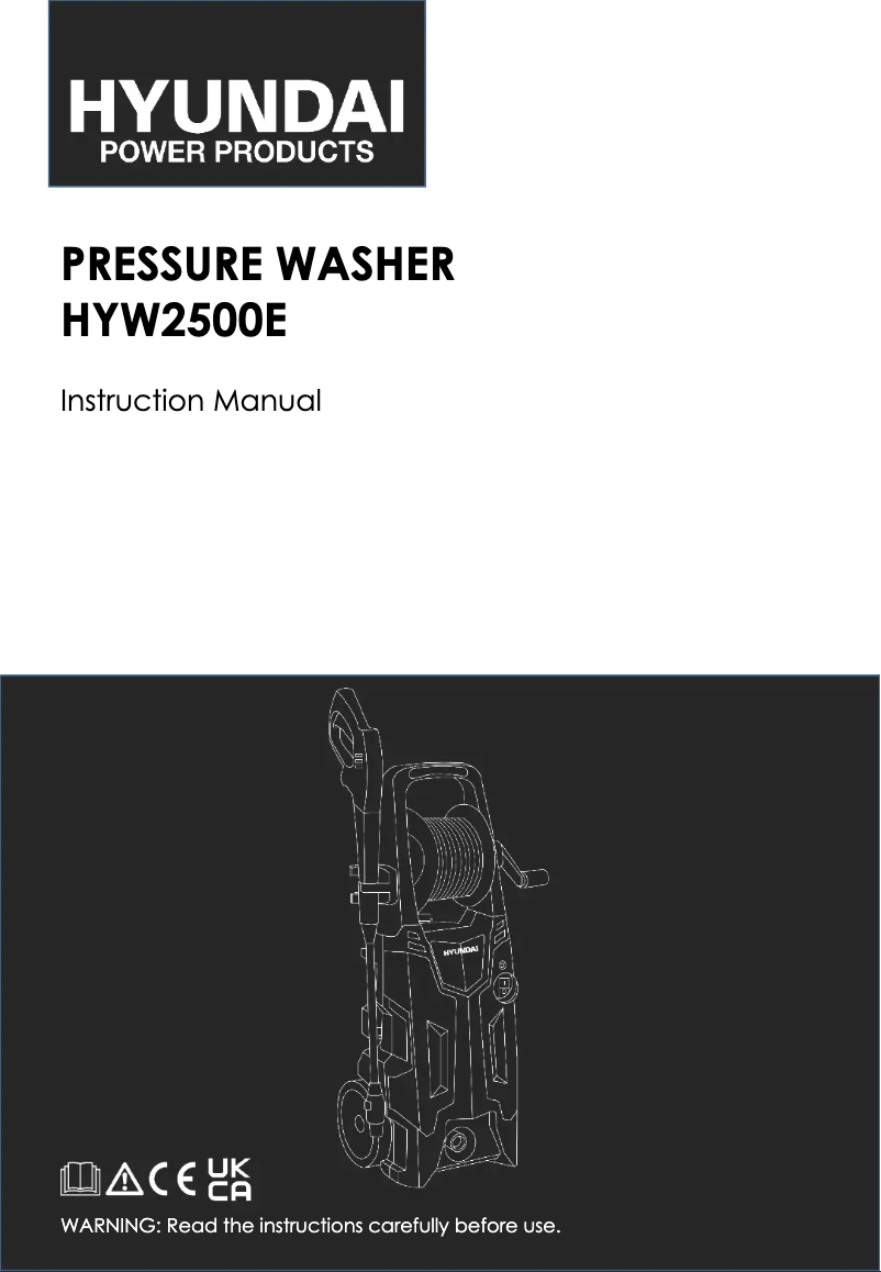 Page n°1 - Manuel utilisateur Hyundai HYW1900E