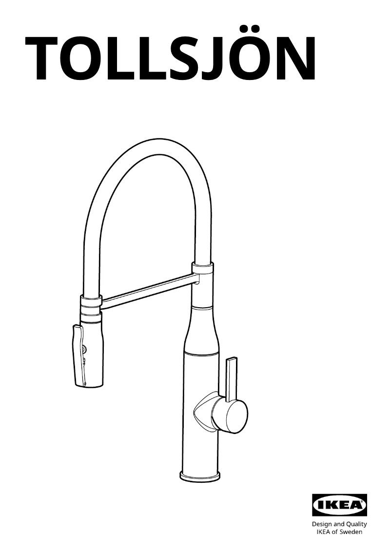 Página 1 del manual Manual de usuario Ikea TOLLSJÖN 803.416.89
