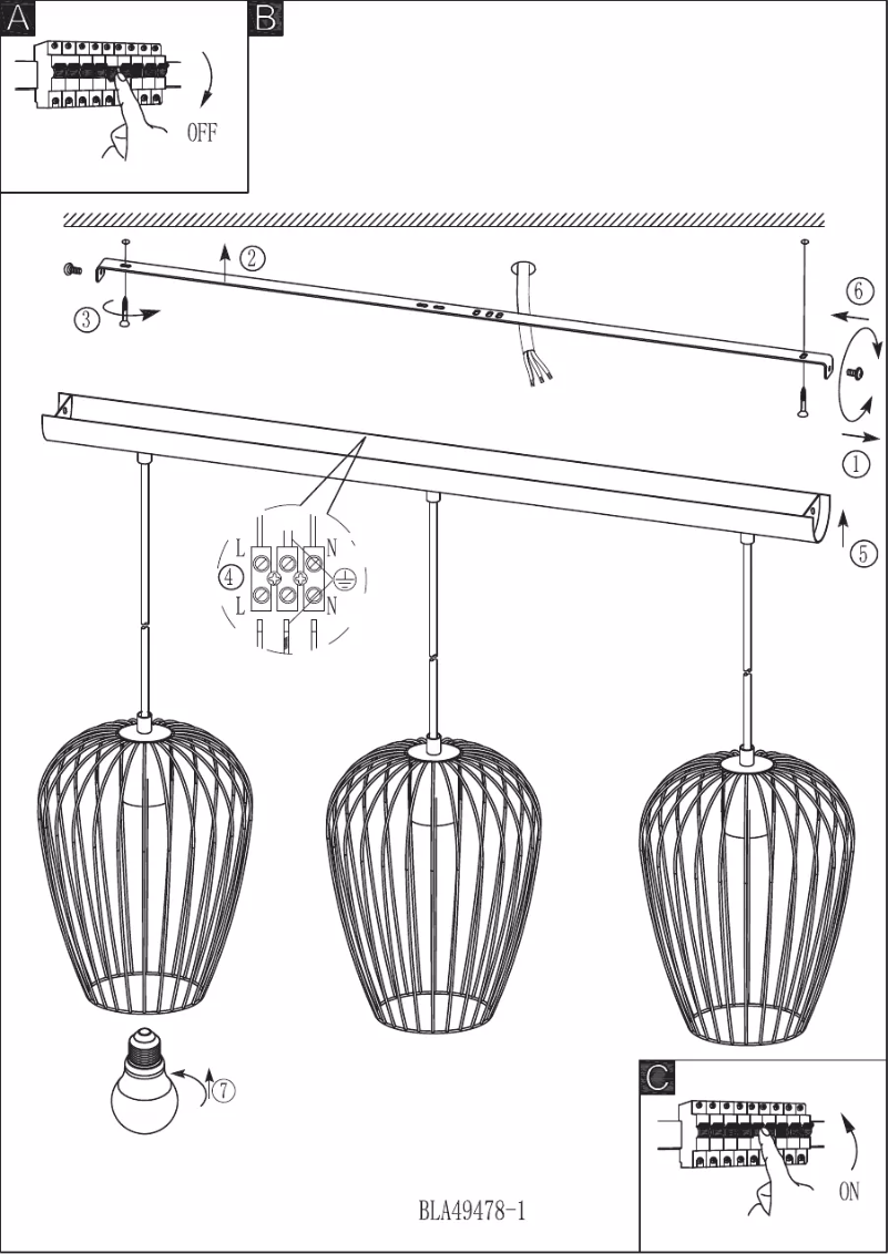 Página 1 del manual Manual de usuario Eglo Newtown