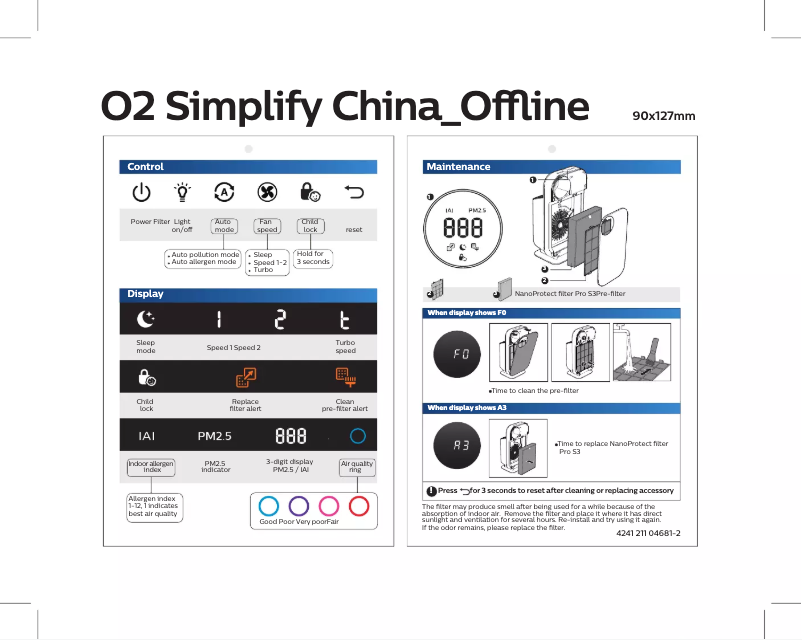 Imagen de la primera página del manual del dispositivo AC4076