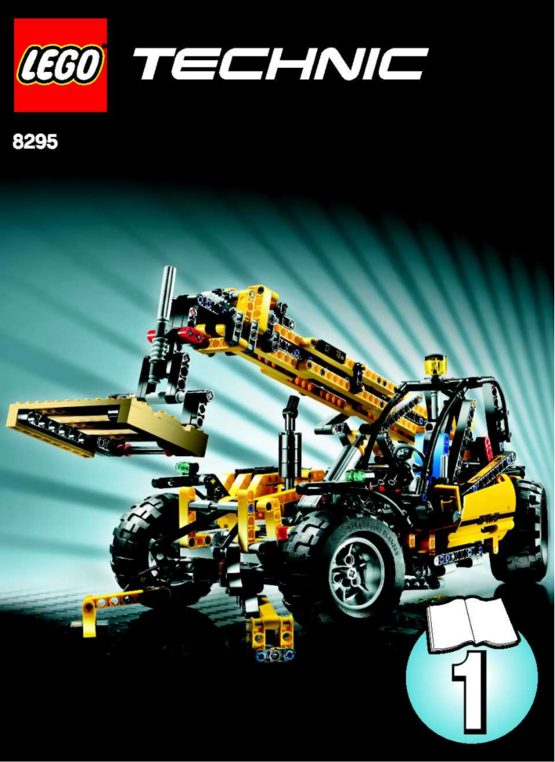 Page 1 de la notice Manuel utilisateur Lego Technic 8295