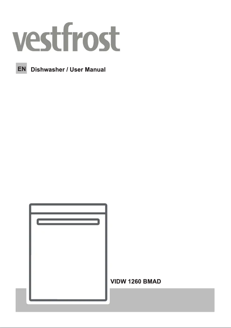 Page n°1 - Manuel utilisateur Vestfrost VIDW 1045