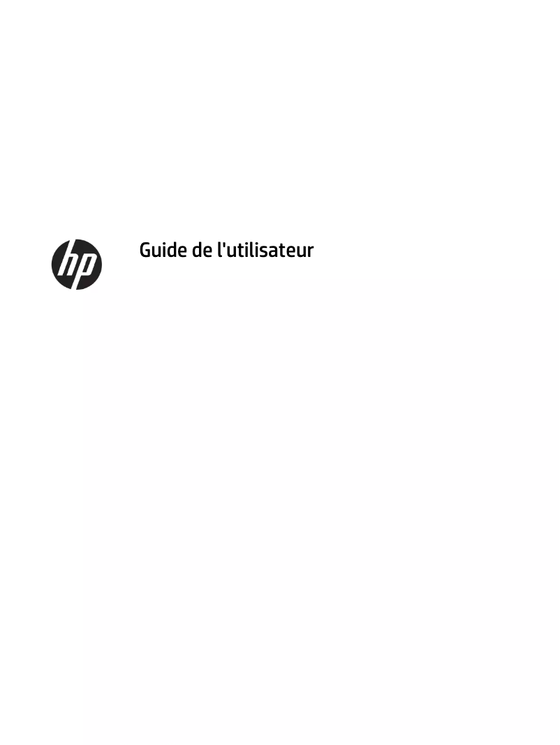 Page n°1 - Manuel utilisateur HP EliteDisplay E223
