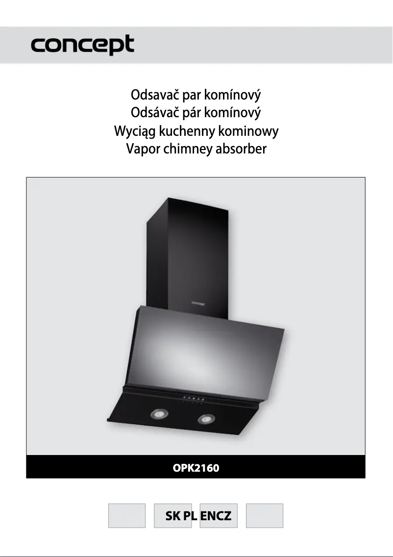 Image de la première page du manuel de l'appareil OPK 2160