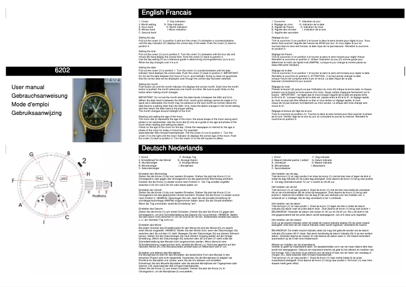 Page 1 de la notice Manuel utilisateur Davis 6202