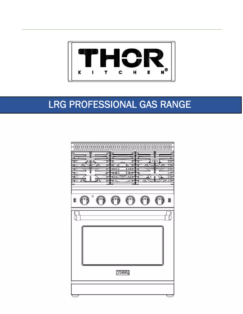 Página 1 del manual Manual de usuario Thor TRH4806