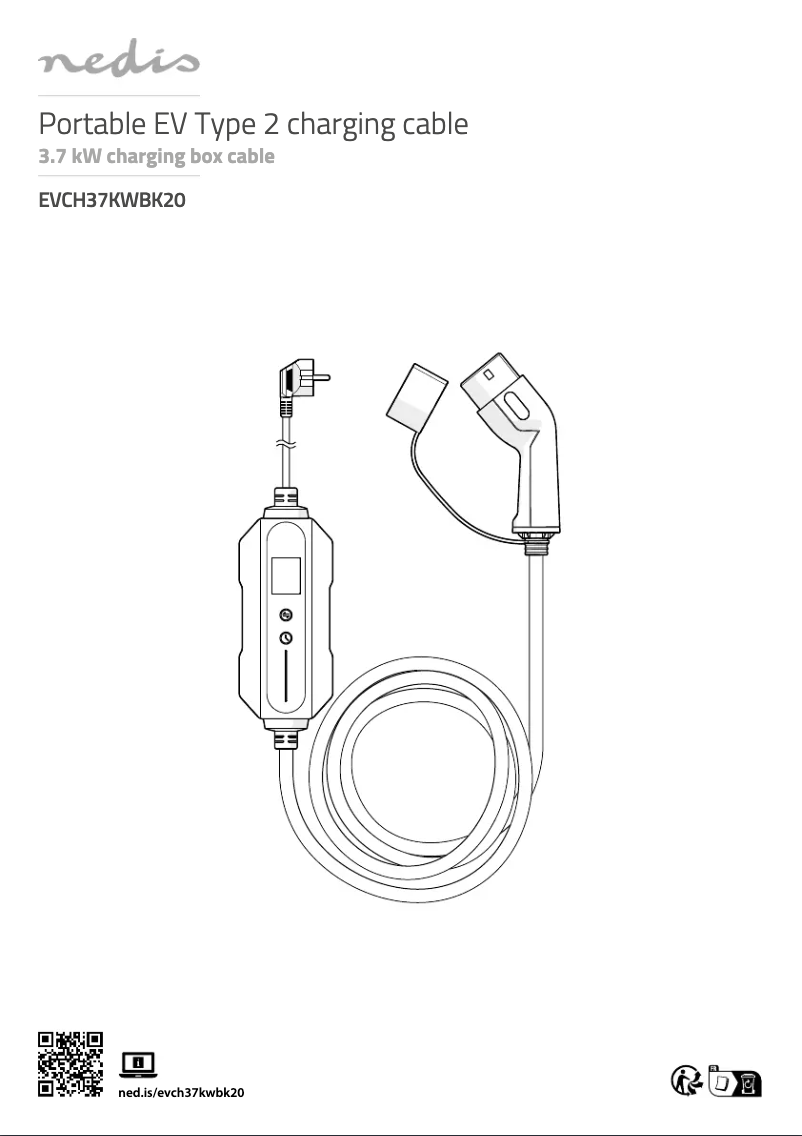 Page n°1 - Manuel utilisateur Nedis EVCH37KWBK20