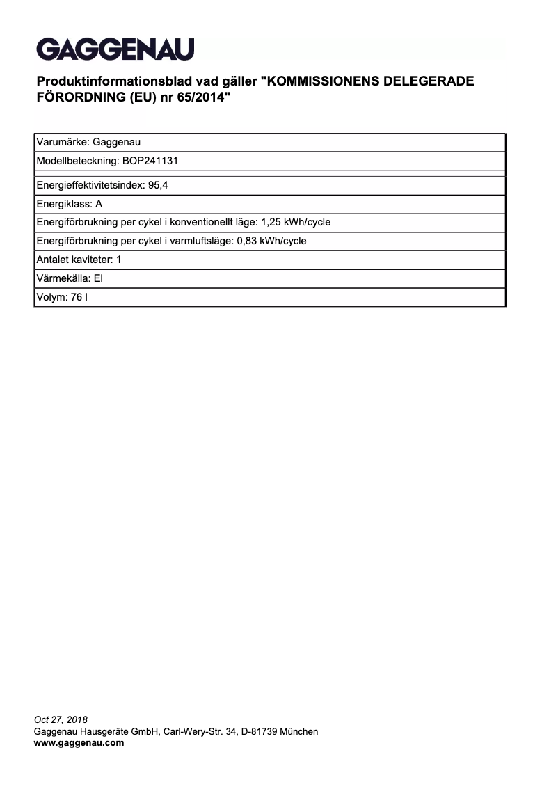 Image de la première page du manuel de l'appareil BOP241131