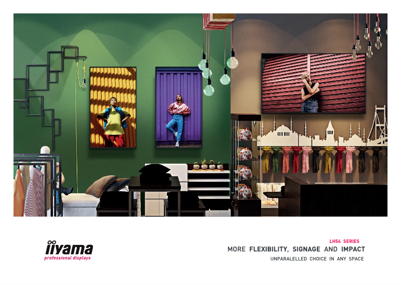 Page n°1 - Brochure Iiyama ProLite LH3254HS