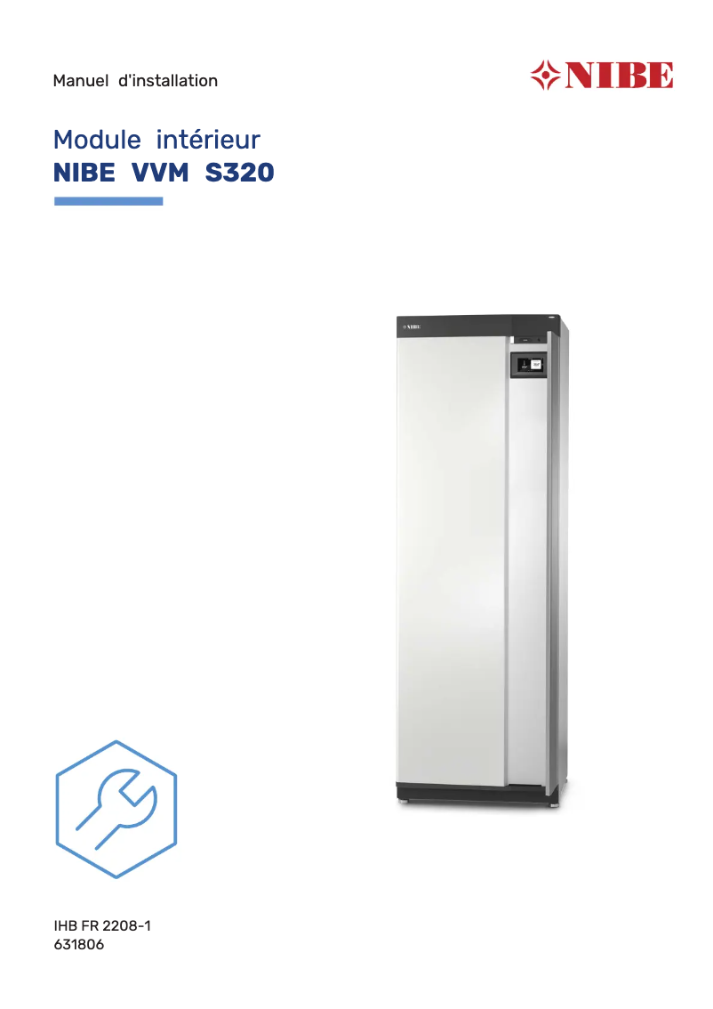 Page 1 de la notice Brochure Nibe VVM S320