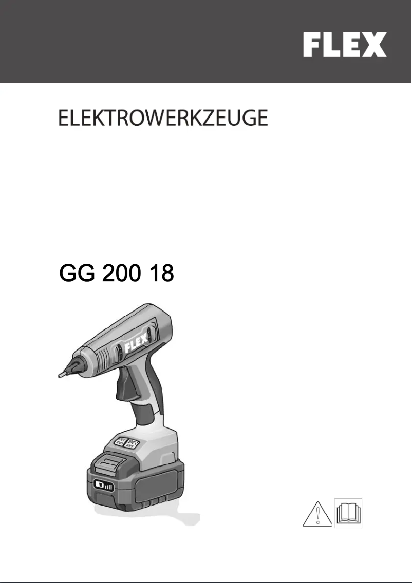 Image de la première page du manuel de l'appareil GG 200 18
