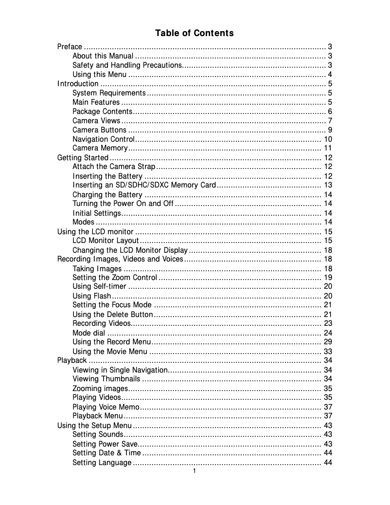 Page n°1 - Manuel utilisateur Pentacon Luxmedia 16-Z21C