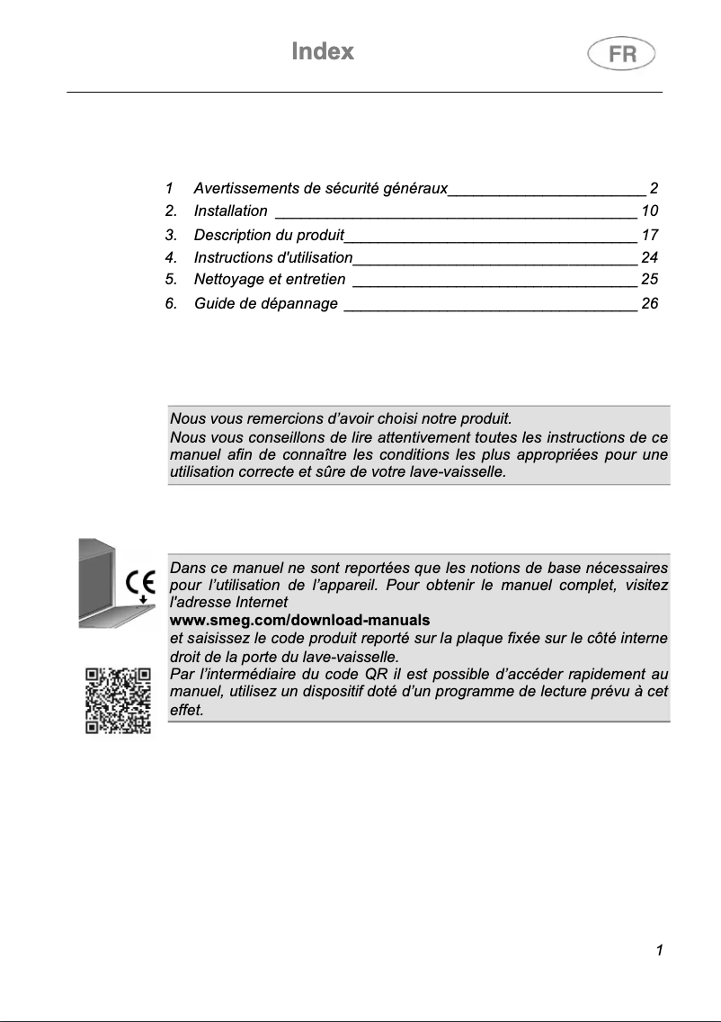 Image de la première page du manuel de l'appareil STL324BQLLW