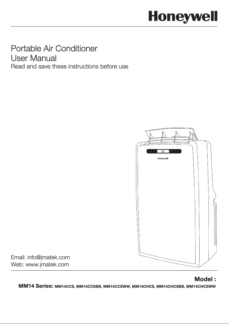 Page 1 de la notice Manuel utilisateur Honeywell MM14