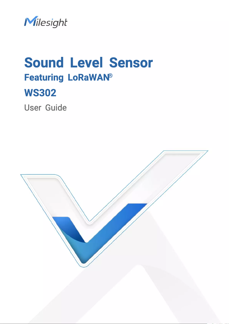 Image de la première page du manuel de l'appareil WS302