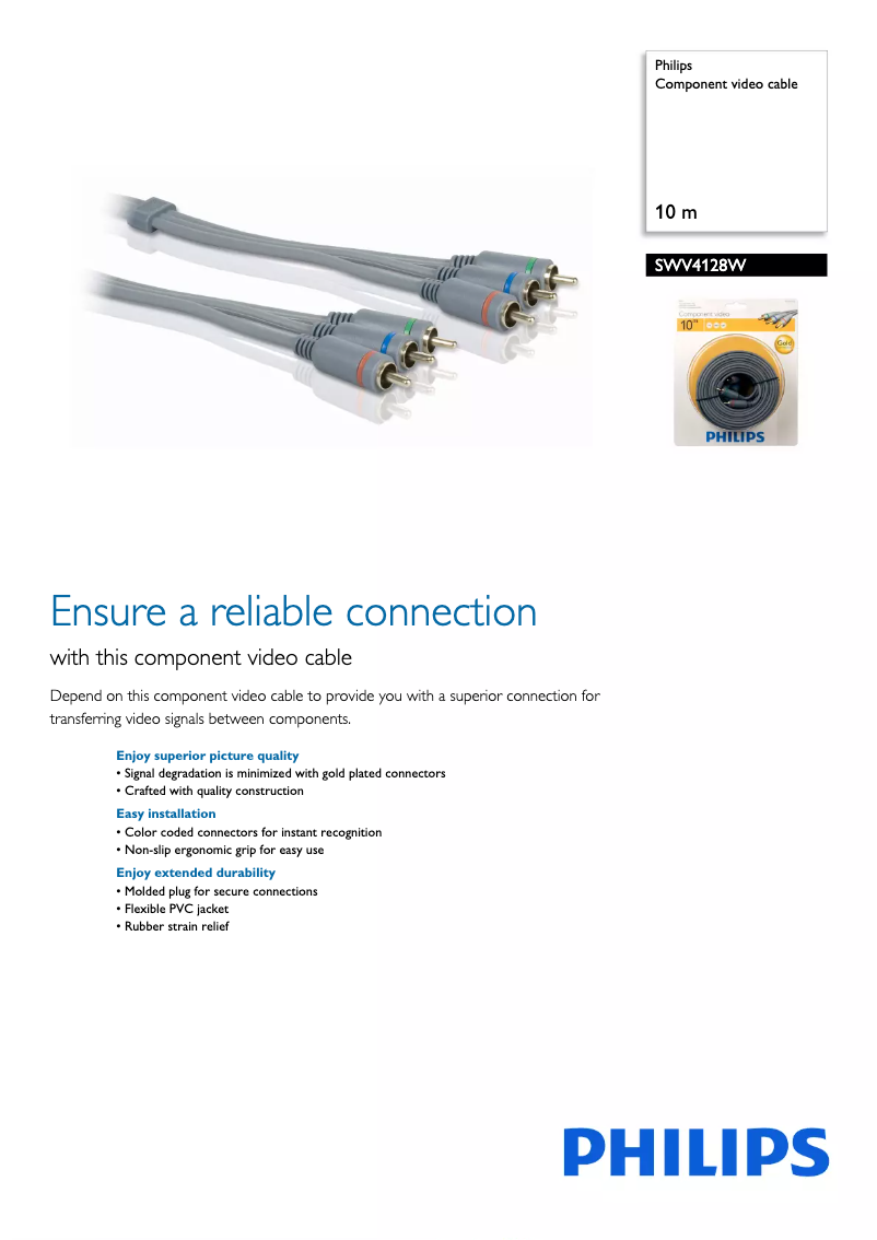 Page n°1 - Brochure Philips SWV4128W