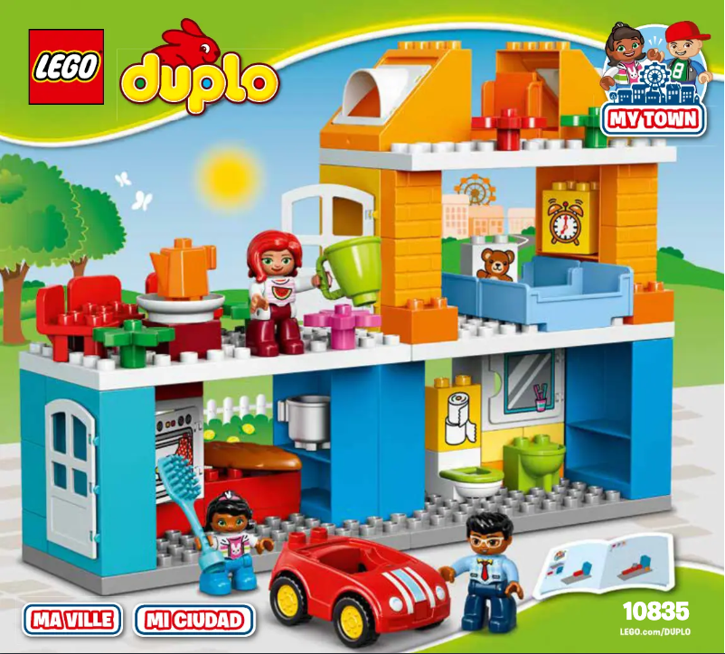 Page 1 de la notice Manuel utilisateur Lego Duplo 10835