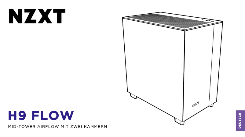 Image de la première page du manuel de l'appareil H9 Flow