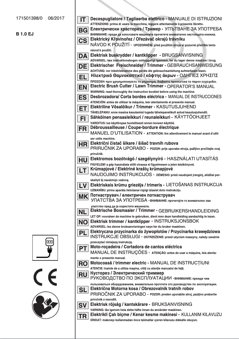 Image de la première page du manuel de l'appareil BC 110c A