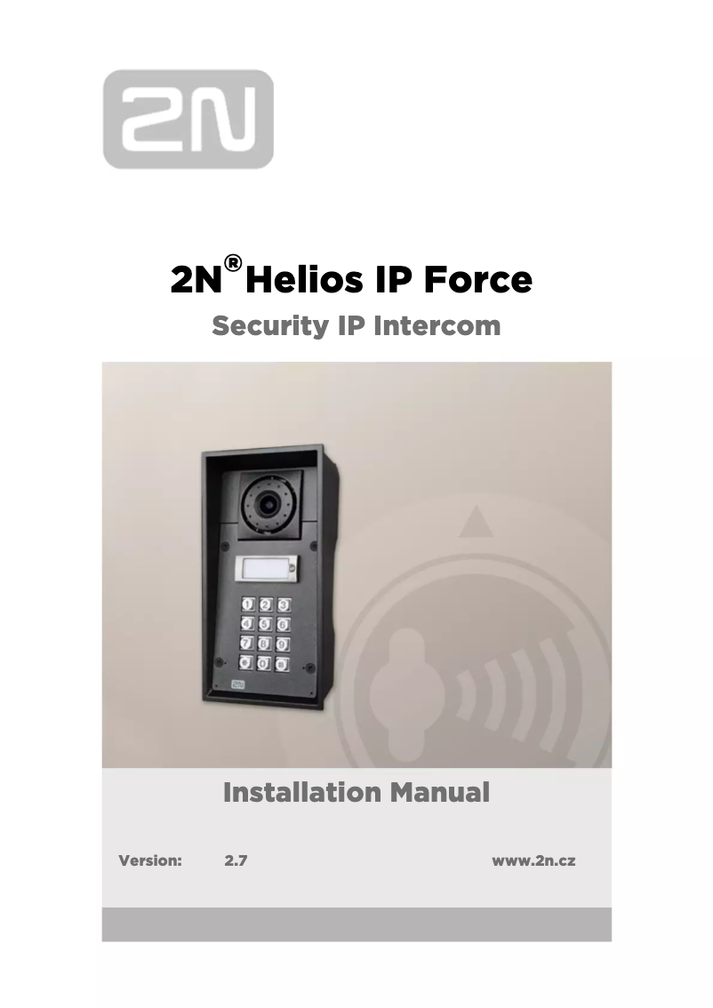 Image de la première page du manuel de l'appareil 932081E