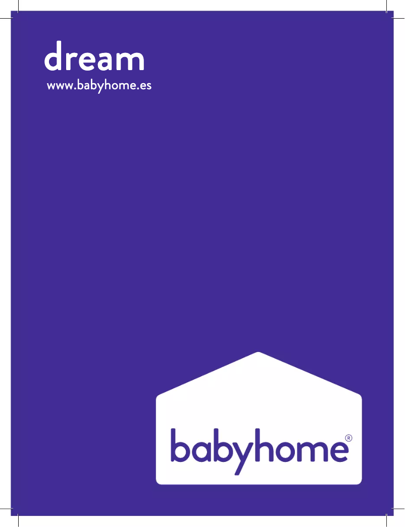 Page n°1 - Manuel utilisateur Babyhome Dream
