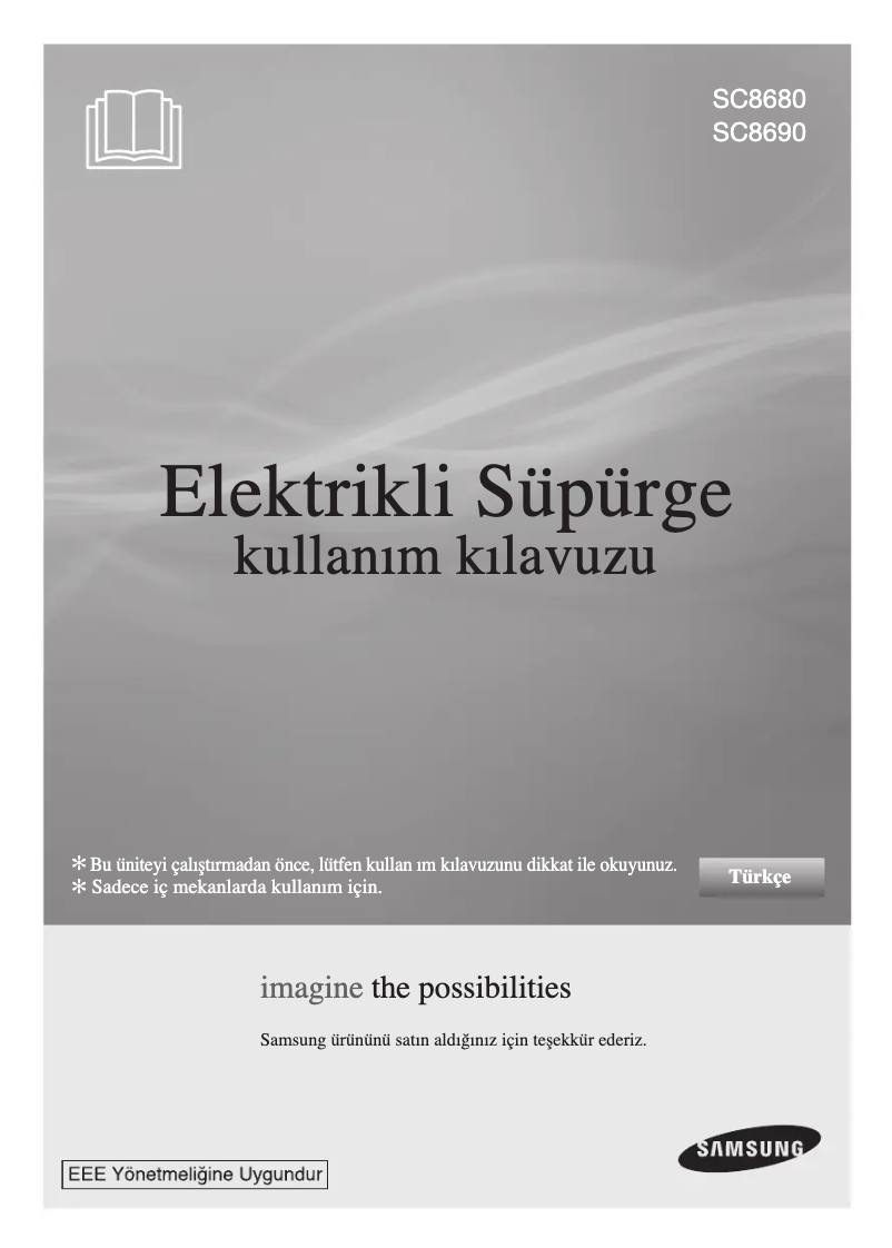 Page 1 de la notice Manuel utilisateur Samsung SC8690