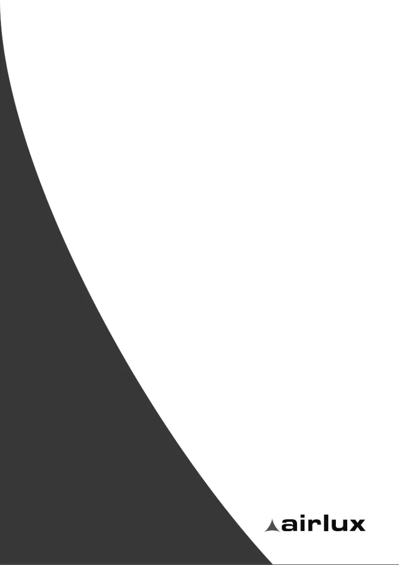 Page 1 de la notice Manuel utilisateur Airlux AHG570IX