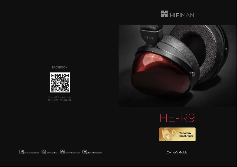 Imagen de la primera página del manual del dispositivo HE-R9