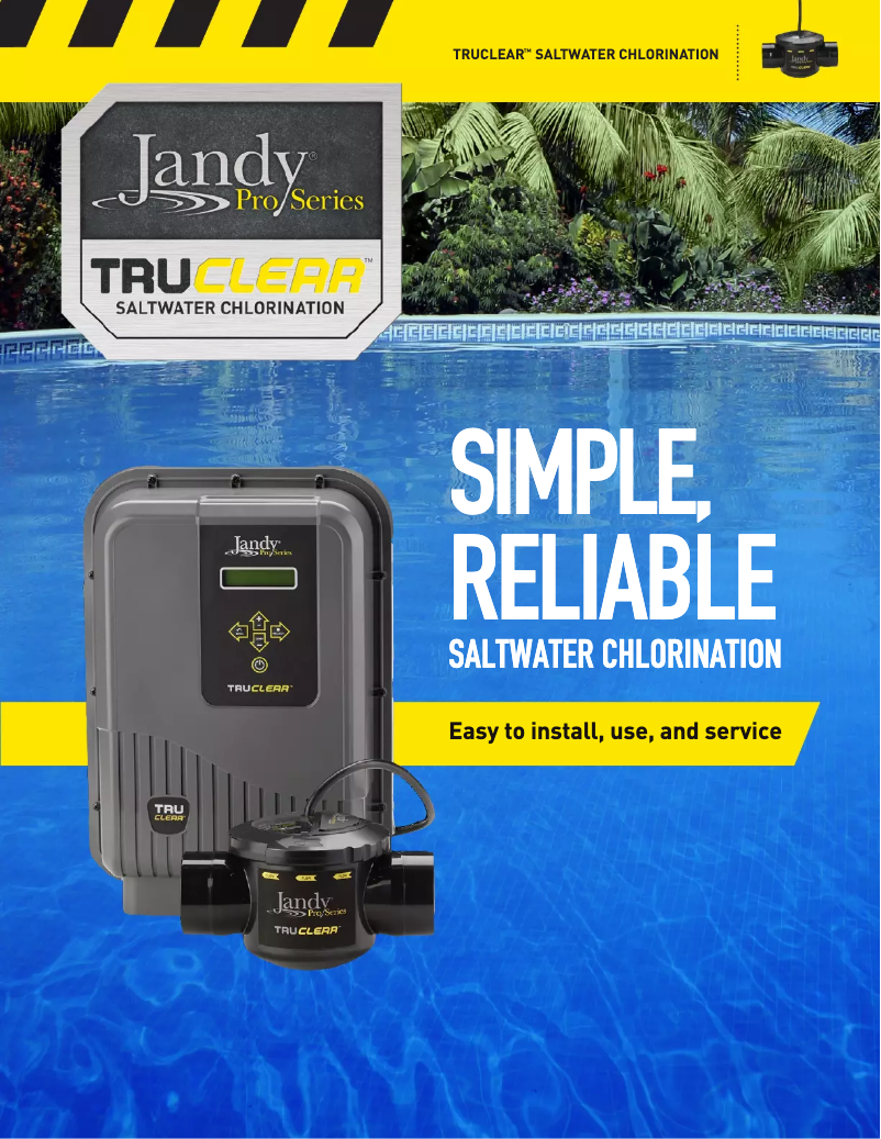 Page 1 de la notice Brochure JANDY TruClear