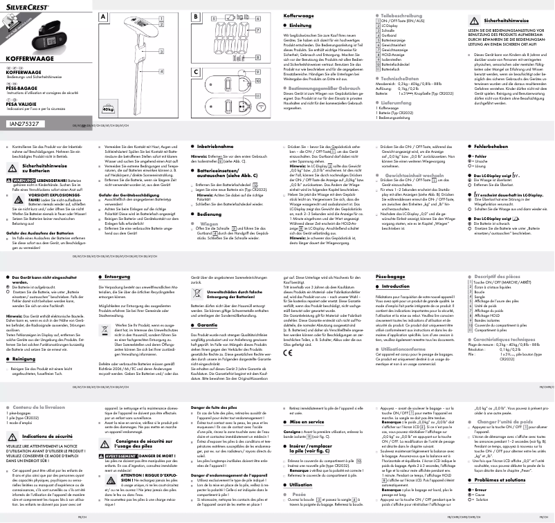 Page 1 de la notice Manuel utilisateur Ultimate Speed HG00722