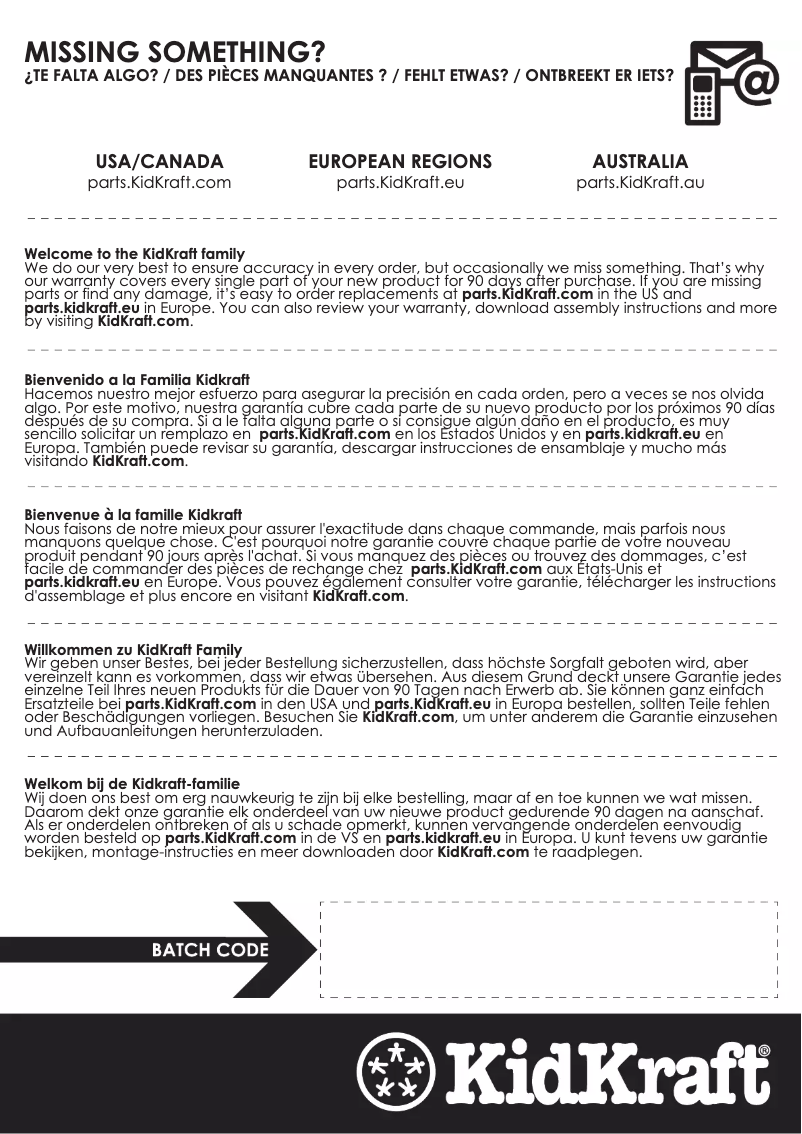 Page n°1 - Manuel utilisateur KidKraft Abbey Manor