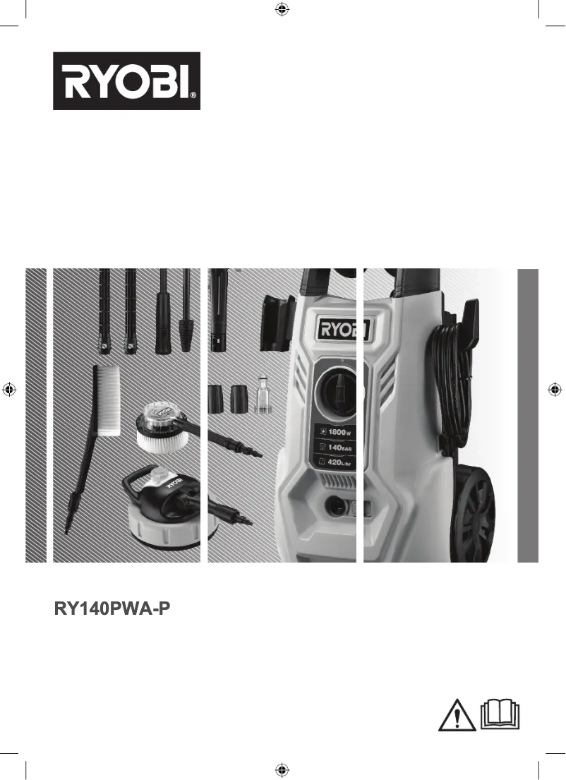 Page 1 de la notice Manuel utilisateur RYOBI RY140PWA