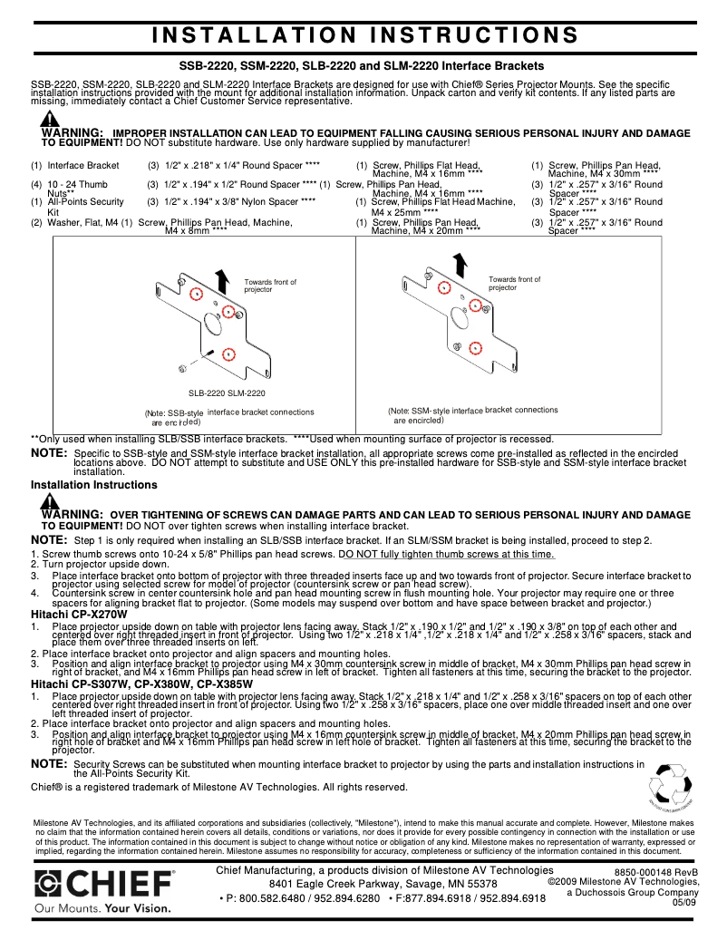 Image de la première page du manuel de l'appareil SLM2220
