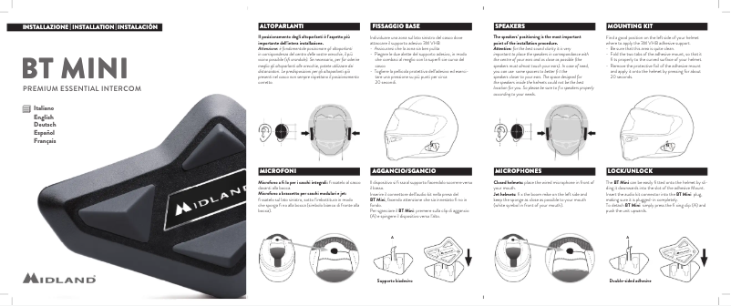 Image de la première page du manuel de l'appareil BT Mini