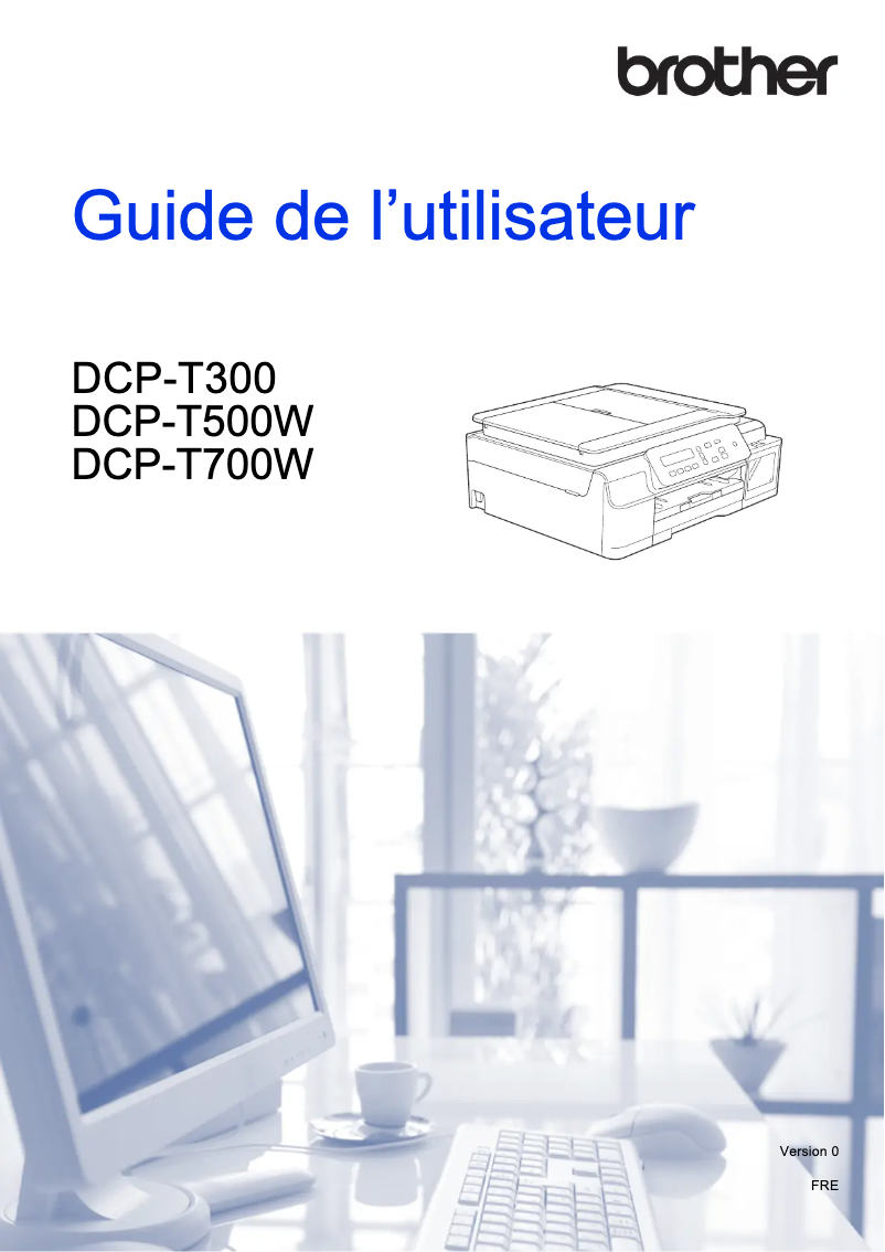 Page n°1 - Manuel utilisateur Brother DCP-T300
