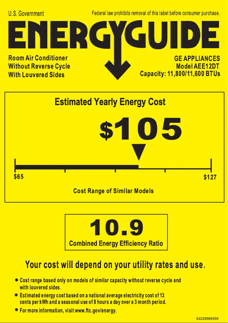Image de la première page du manuel de l'appareil AEE12DT