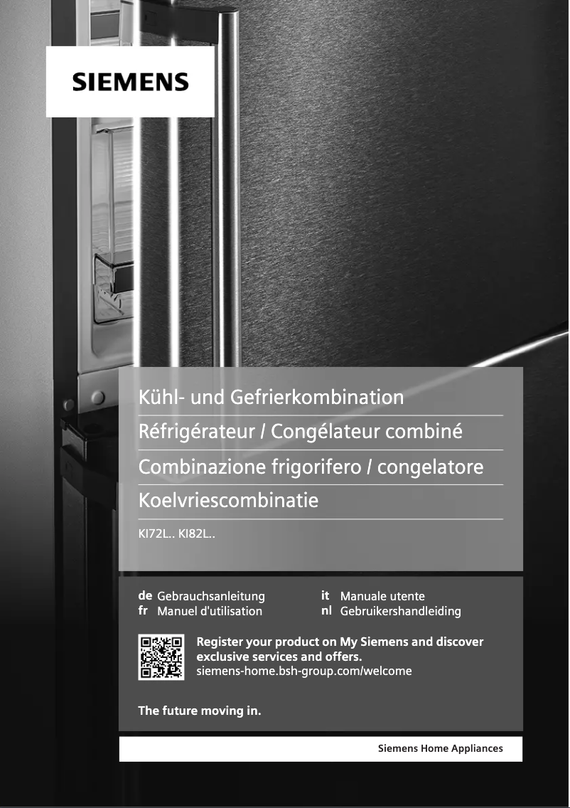 Page 1 de la notice Manuel utilisateur Siemens KI82LSOE0