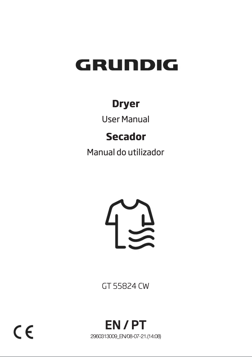 Page 1 de la notice Manuel utilisateur Grundig GT 55824 CW