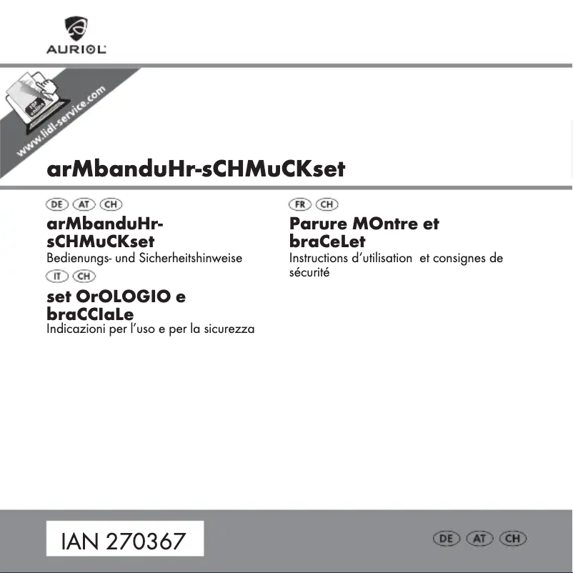 Image de la première page du manuel de l'appareil HG00079B