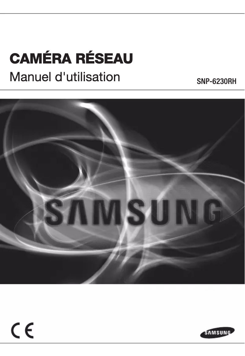 Image de la première page du manuel de l'appareil SNP-6230RH