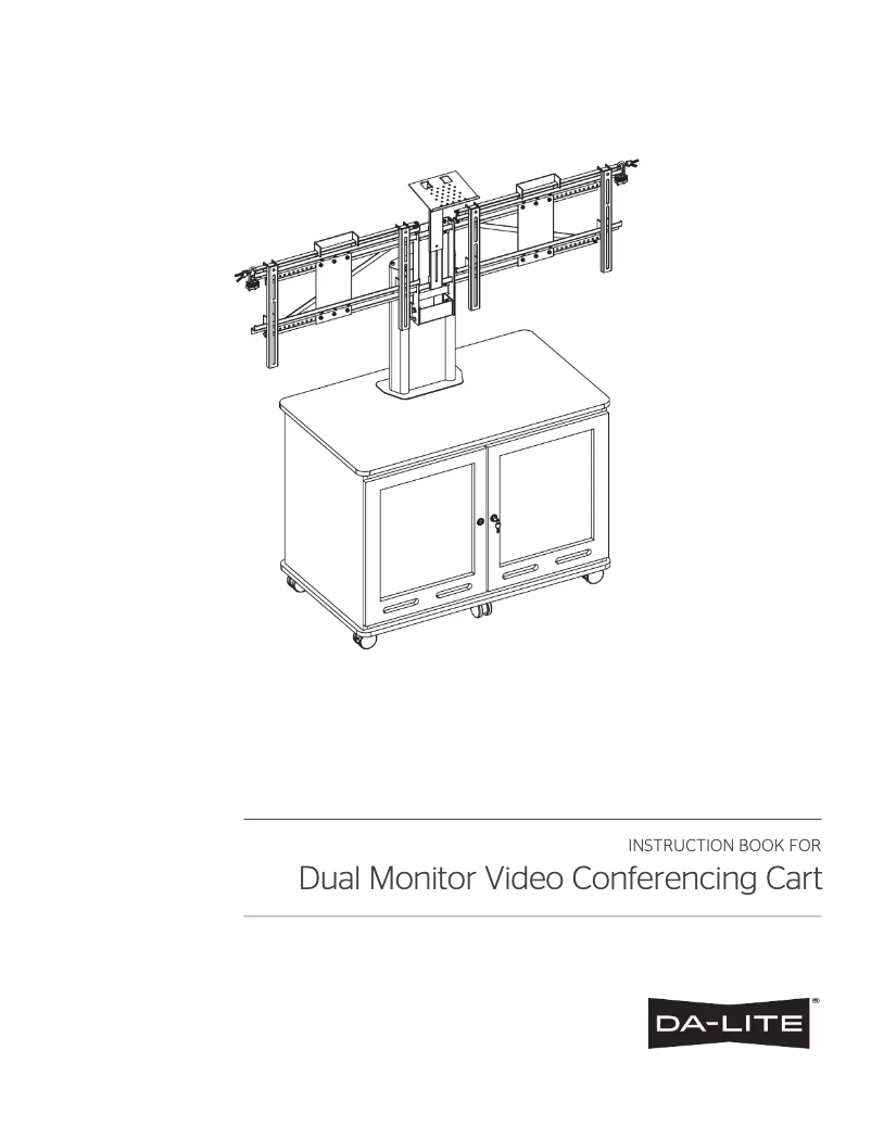 Page 1 de la notice Manuel utilisateur Da-Lite 39978HWV