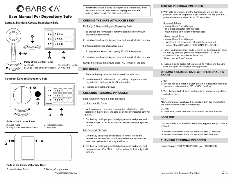 Imagen de la primera página del manual del dispositivo AX11934