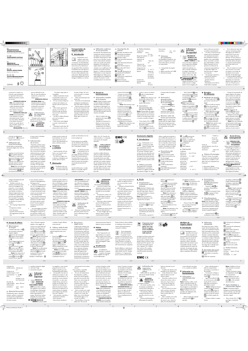 Página 1 del manual Manual de usuario Powerfix Z29938